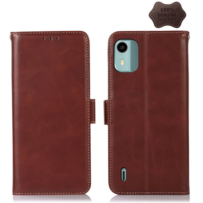 Crazy Horse Top Layer Cowhide Leather Phone Case