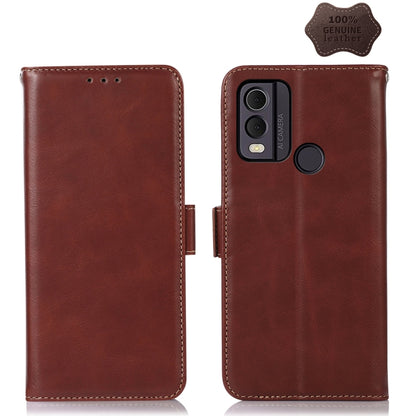 Crazy Horse Top Layer Cowhide Leather Phone Case