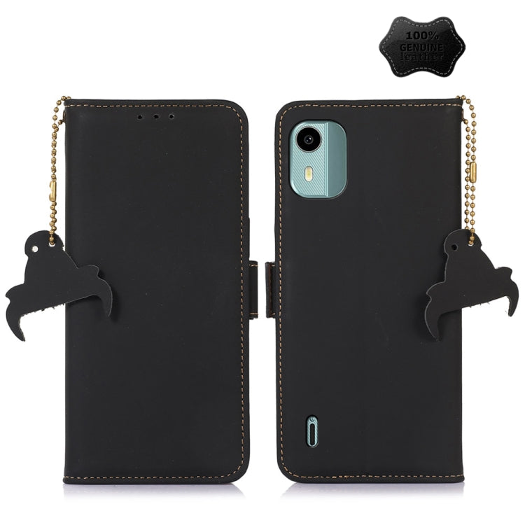 Genuine Leather Magnetic RFID Leather Phone Case