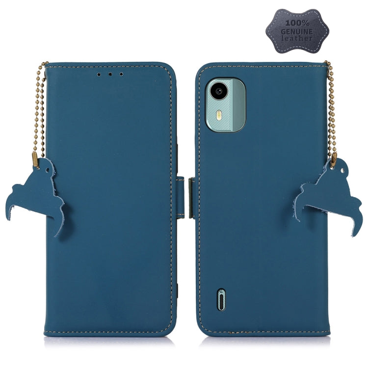 Genuine Leather Magnetic RFID Leather Phone Case