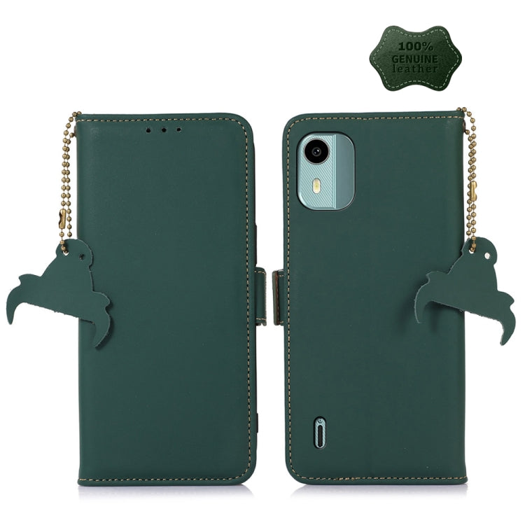 Genuine Leather Magnetic RFID Leather Phone Case