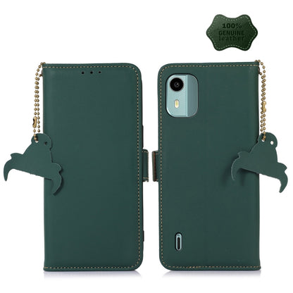 Genuine Leather Magnetic RFID Leather Phone Case