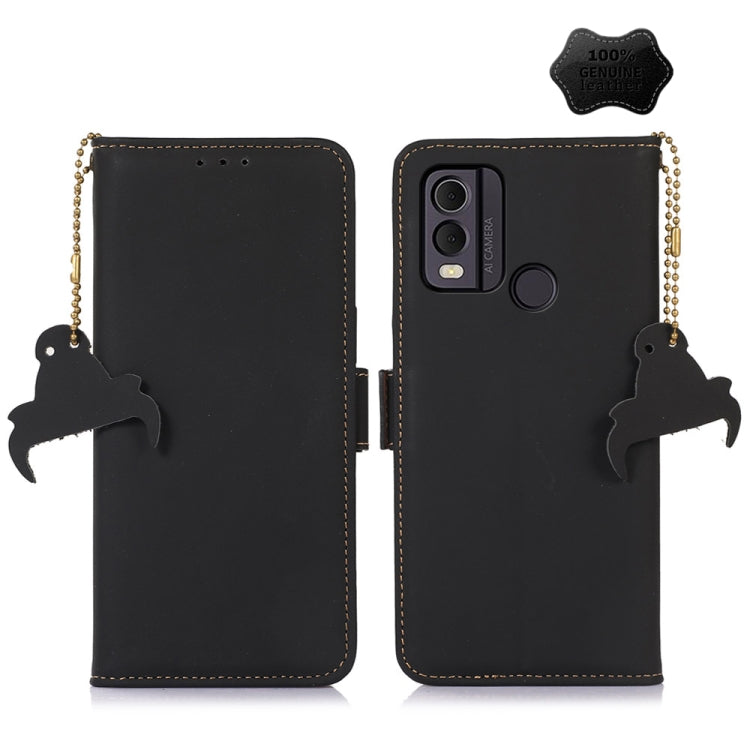 Genuine Leather Magnetic RFID Leather Phone Case