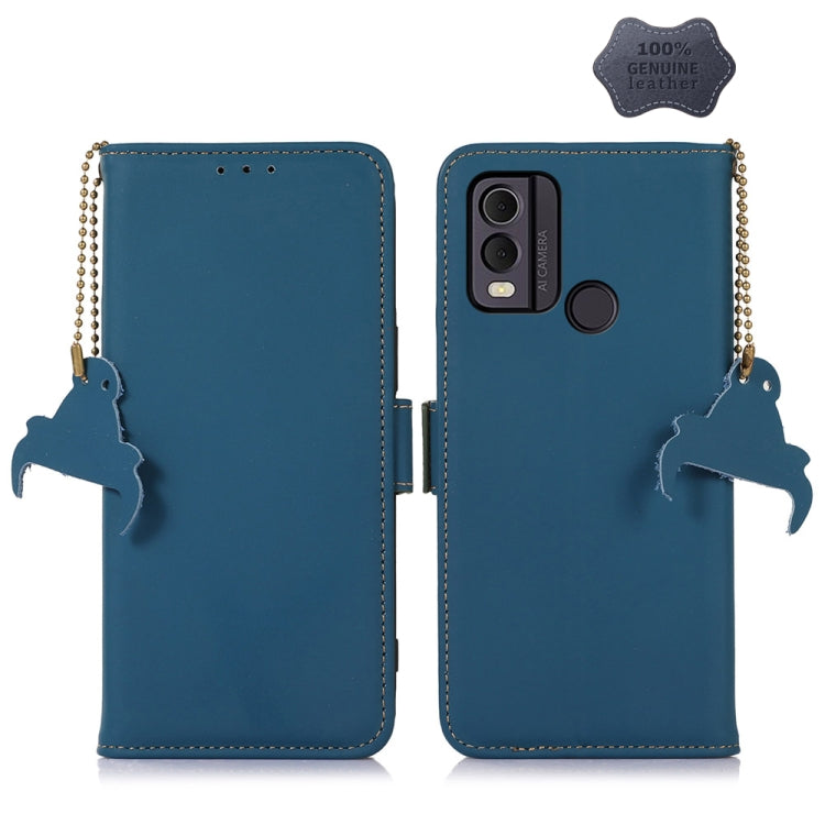 Genuine Leather Magnetic RFID Leather Phone Case