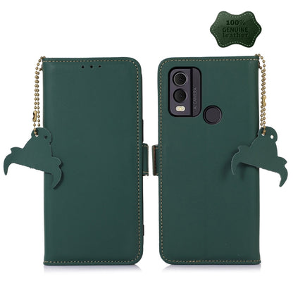 Genuine Leather Magnetic RFID Leather Phone Case