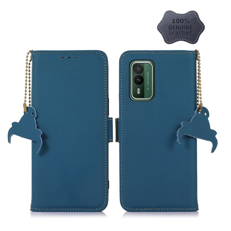 Genuine Leather Magnetic RFID Leather Phone Case