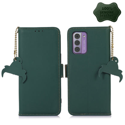 Genuine Leather Magnetic RFID Leather Phone Case