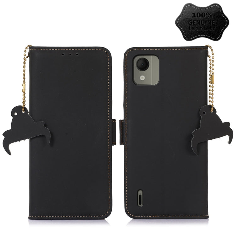 Genuine Leather Magnetic RFID Leather Phone Case