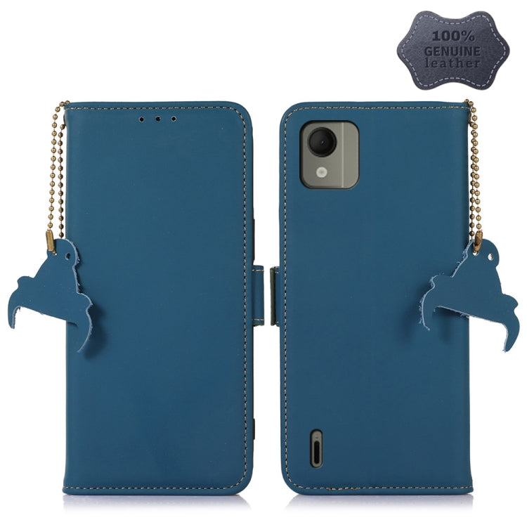 Genuine Leather Magnetic RFID Leather Phone Case
