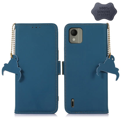 Genuine Leather Magnetic RFID Leather Phone Case
