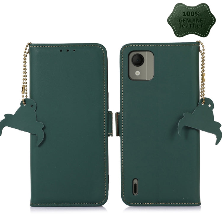 Genuine Leather Magnetic RFID Leather Phone Case