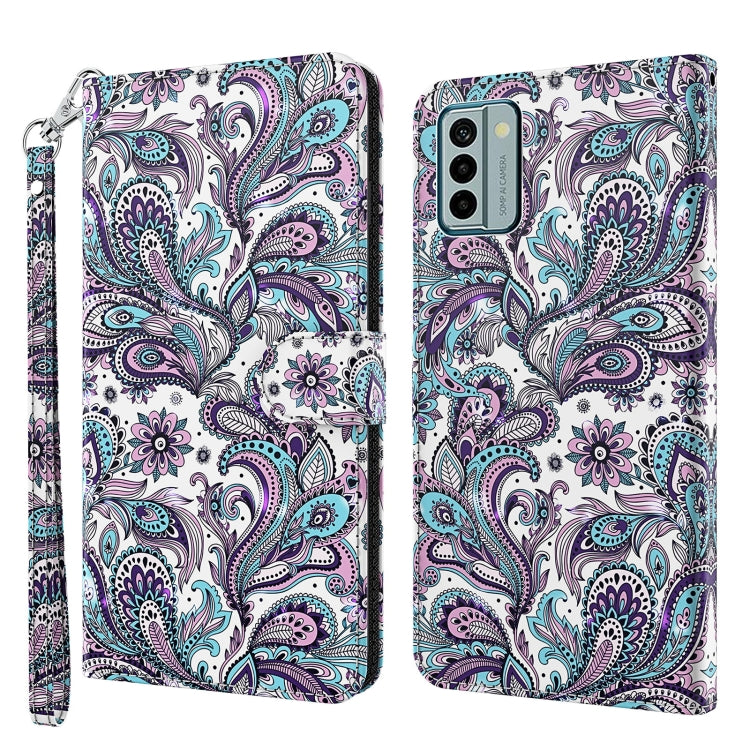 3D Painting Pattern Flip Leather Phone Case, Series 2