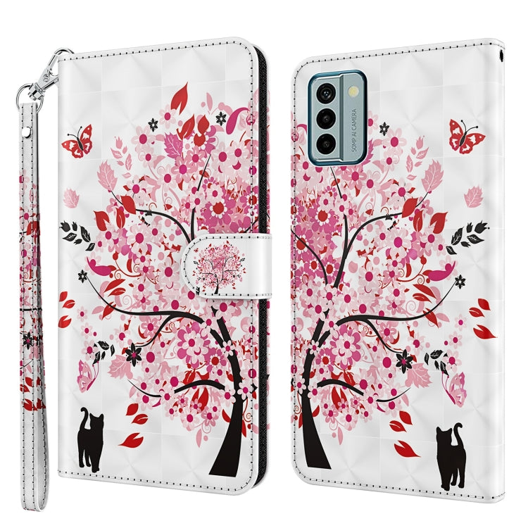 3D Painting Pattern Flip Leather Phone Case, Series 2