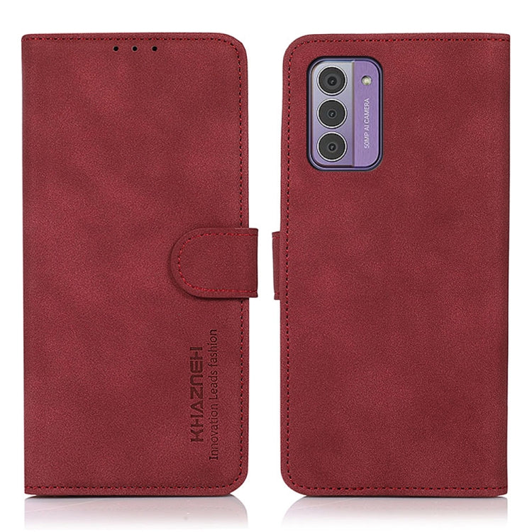 KHAZNEH Matte Texture Leather Phone Case