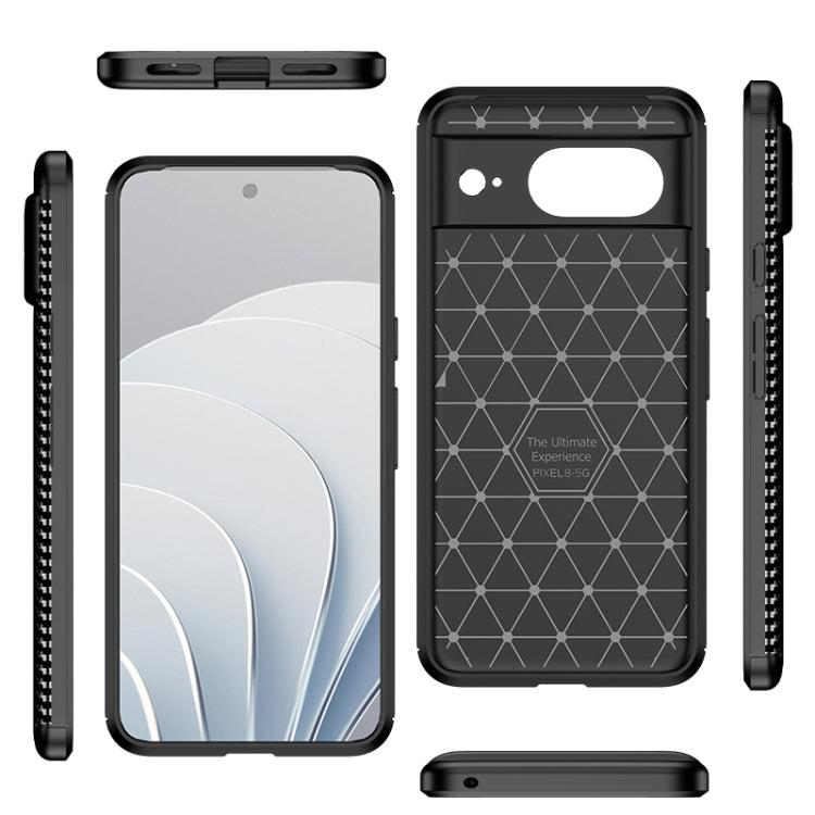 Carbon Fiber Texture Shockproof TPU Phone Case