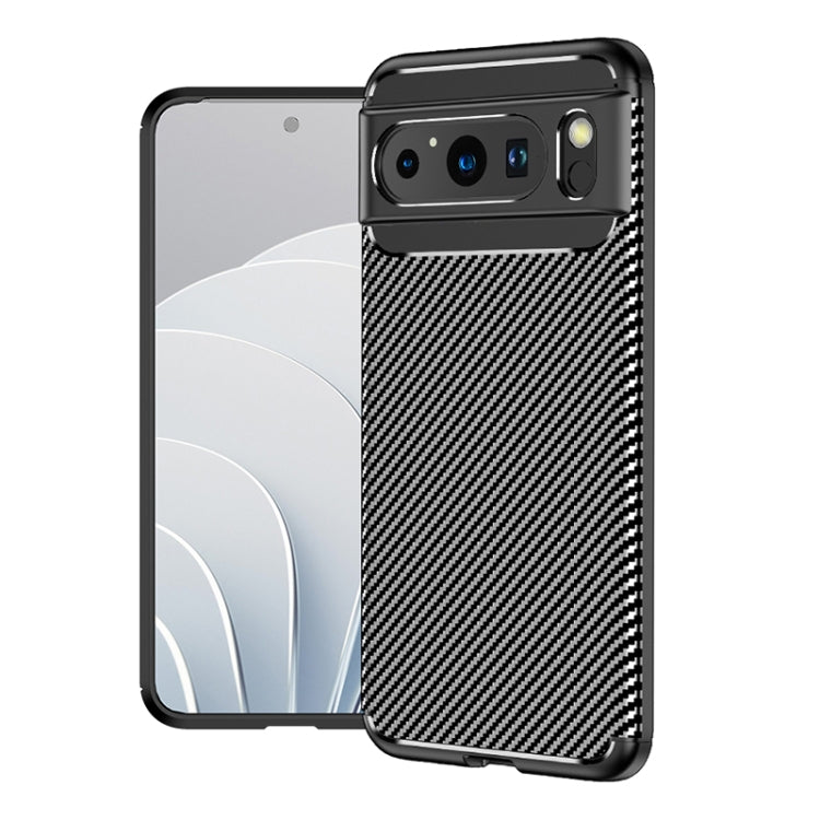 Carbon Fiber Texture Shockproof TPU Phone Case