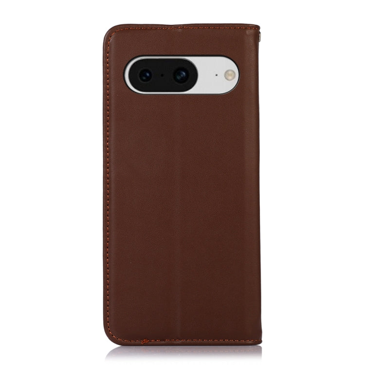 KHAZNEH Nappa Top Layer Cowhide Leather Phone Case, For Google Pixel 8, For Google Pixel 8 Pro