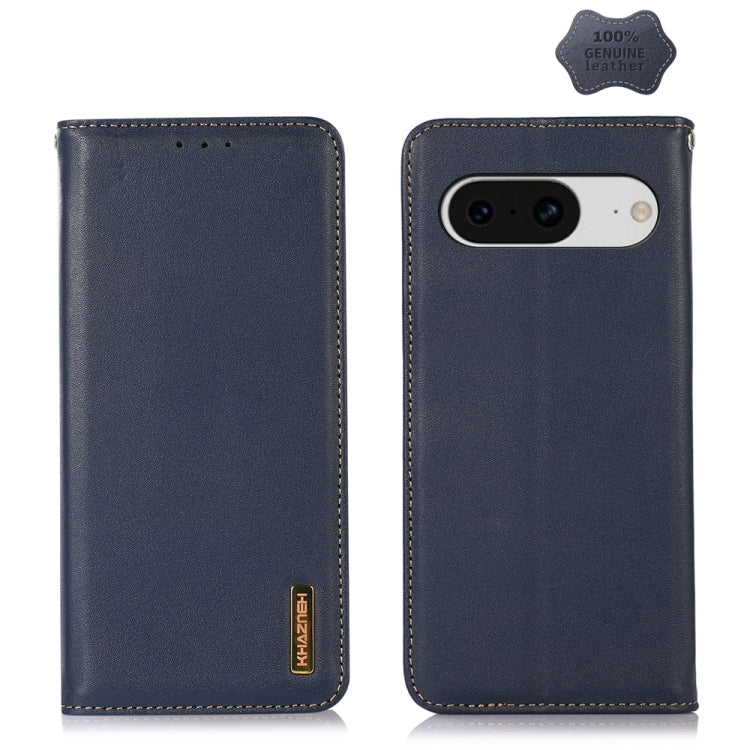 KHAZNEH Nappa Top Layer Cowhide Leather Phone Case, For Google Pixel 8, For Google Pixel 8 Pro