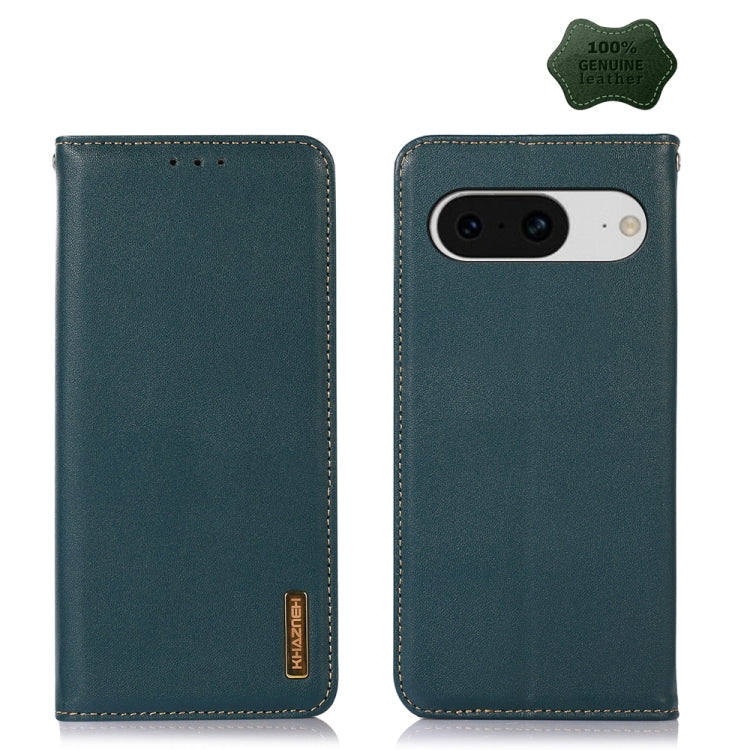 KHAZNEH Nappa Top Layer Cowhide Leather Phone Case, For Google Pixel 8, For Google Pixel 8 Pro