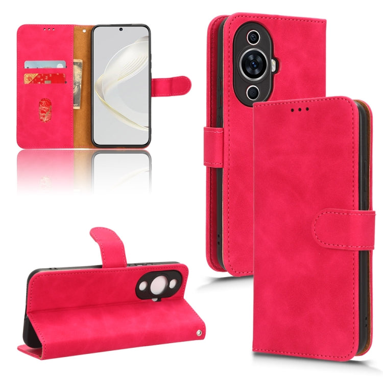Skin Feel Magnetic Flip Leather Phone Case, For Nokia C32, For Nokia C22, For OPPO A1 5G, For Huawei nova 11