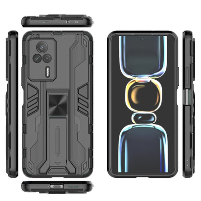 Supersonic PC + TPU Shock-proof Protective Phone Case with Holder, Series 1