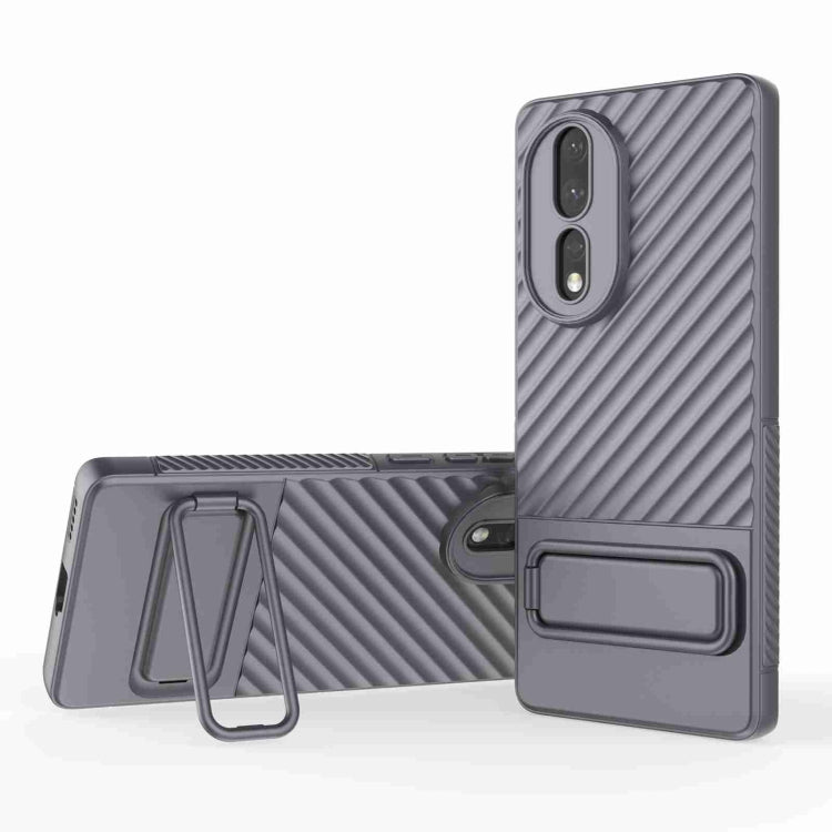 Wavy Texture TPU Phone Case with Lens Film, For Honor 80 5G, For Honor 80 Pro 5G, For Samsung Galaxy A14 5G, For Samsung Galaxy S23+ 5G