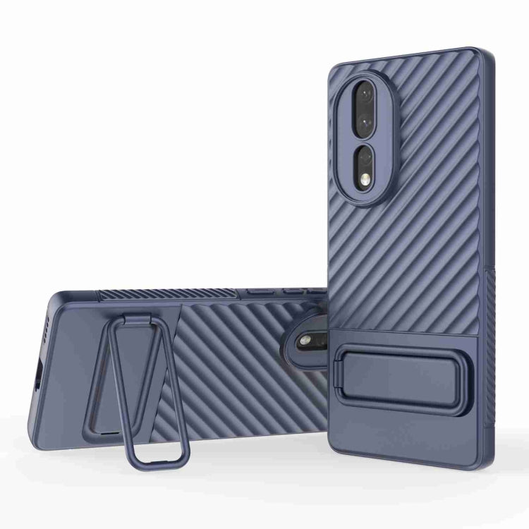 Wavy Texture TPU Phone Case with Lens Film, For Honor 80 5G, For Honor 80 Pro 5G, For Samsung Galaxy A14 5G, For Samsung Galaxy S23+ 5G