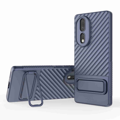 Wavy Texture TPU Phone Case with Lens Film, For Honor 80 5G, For Honor 80 Pro 5G, For Samsung Galaxy A14 5G, For Samsung Galaxy S23+ 5G