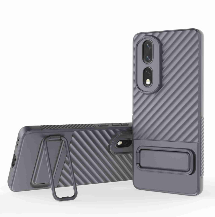 Wavy Texture TPU Phone Case with Lens Film, For Honor 80 5G, For Honor 80 Pro 5G, For Samsung Galaxy A14 5G, For Samsung Galaxy S23+ 5G