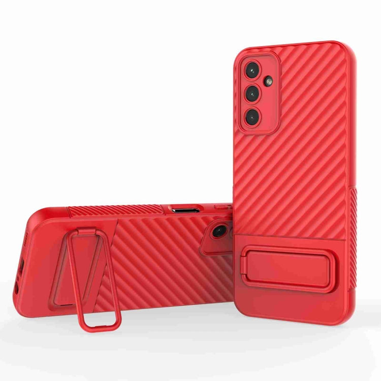 Wavy Texture TPU Phone Case with Lens Film, For Honor 80 5G, For Honor 80 Pro 5G, For Samsung Galaxy A14 5G, For Samsung Galaxy S23+ 5G