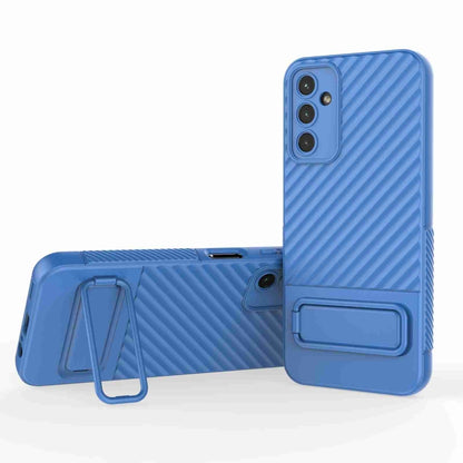 Wavy Texture TPU Phone Case with Lens Film