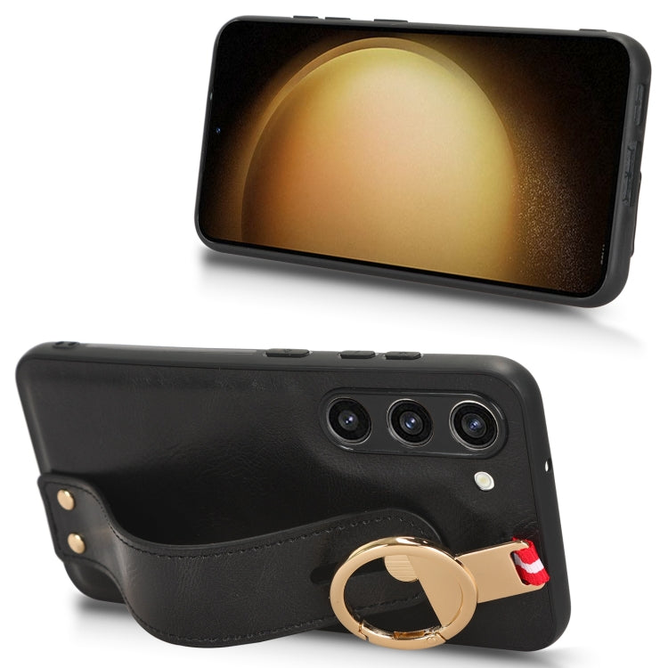 Wristband Leather Back Phone Case