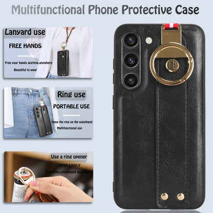 Wristband Leather Back Phone Case