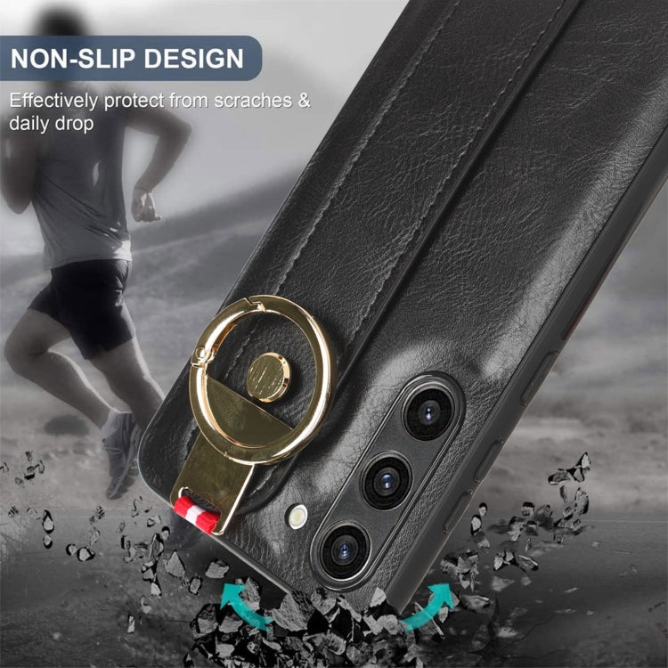 Wristband Leather Back Phone Case