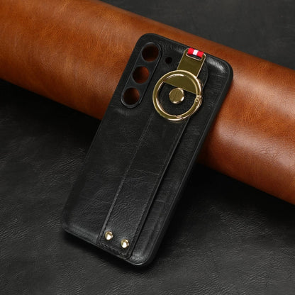 Wristband Leather Back Phone Case