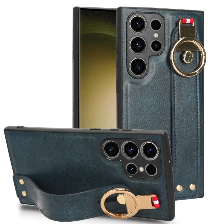 Wristband Leather Back Phone Case