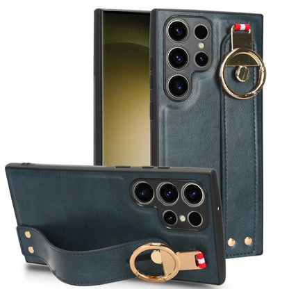 Wristband Leather Back Phone Case