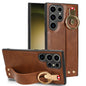 Wristband Leather Back Phone Case