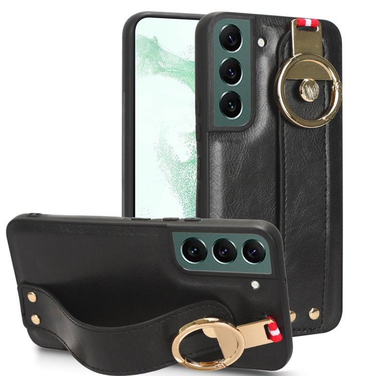 Wristband Leather Back Phone Case