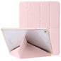 Clear Acrylic Deformation Leather Tablet Case