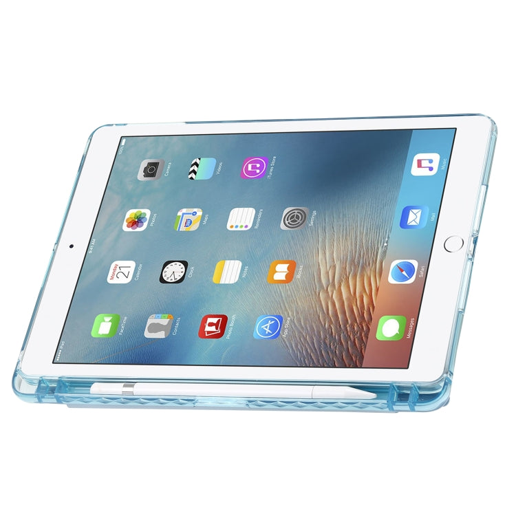 Clear Acrylic Deformation Leather Tablet Case