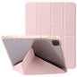 Clear Acrylic Deformation Leather Tablet Case