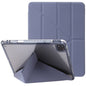 Clear Acrylic Deformation Leather Tablet Case