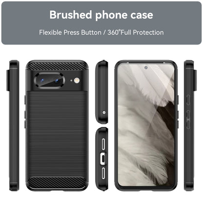 Carbon Fiber Brushed Texture TPU Case