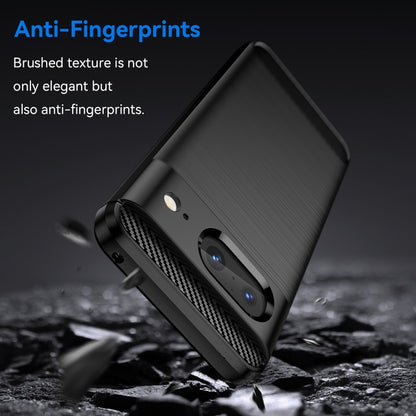 Carbon Fiber Brushed Texture TPU Case, For Google Pixel 8, For Google Pixel 8 Pro, For Xiaomi 13 Ultra