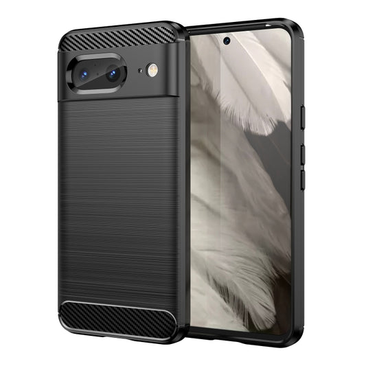 Carbon Fiber Brushed Texture TPU Case, For Google Pixel 8, For Google Pixel 8 Pro, For Xiaomi 13 Ultra