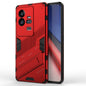 Punk Armor 2 in 1 PC + TPU Shockproof Phone Case with Invisible Holder, For vivo iQOO 11 5G, For vivo iQOO 11 Pro 5G, For vivo S16e 5G