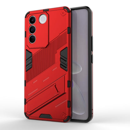 Punk Armor 2 in 1 PC + TPU Shockproof Phone Case with Invisible Holder, Series 1