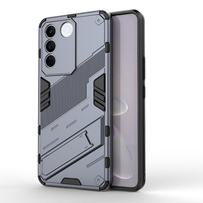 Punk Armor 2 in 1 PC + TPU Shockproof Phone Case with Invisible Holder, Series 1