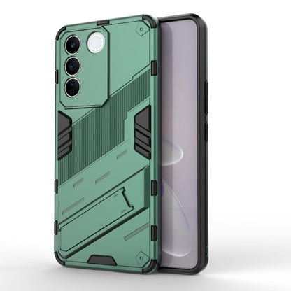 Punk Armor 2 in 1 PC + TPU Shockproof Phone Case with Invisible Holder, Series 1